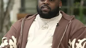 The Today Show 2025 Khalen Saunders Brown Hoodie