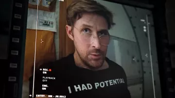 I Had Potential Funny Physics Science T-Shirt worn by Ryland Grace (Ryan Gosling) in Project Hail Mary
