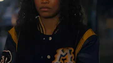 The Burbs 2026 Keke Palmer Fringe Varsity Jacket