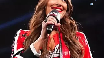 Nikki Bella Monday Night RAW 2026 Crop Jacket