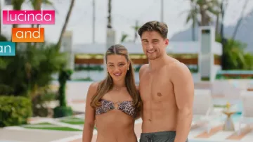 White Fox Boutique Tuscany Bikini Top Cheetah worn by Lucinda Strafford as seen in Love Island: All Stars (S03E21)