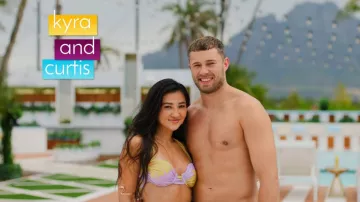 East x East Elise Bikini in Fleur worn by Kyra Lizama as seen in Love Island: All Stars (S03E21)