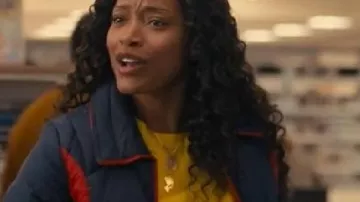 The Burbs Keke Palmer Puffer Jacket worn by Samira (Keke Palmer) as seen in The 'Burbs (S01)