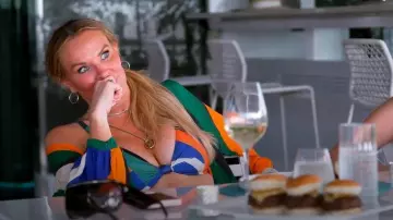 Villa Fresca Vista Bikini Top worn by Heather Gay as seen in Below Deck Down Under(S04E01)