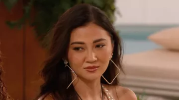 Fashion Nova Fine Shine Earrings worn by Kyra Lizama as seen in Love Island: All Stars (S03E21)