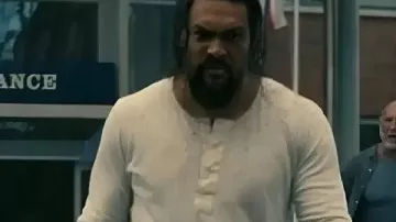 The Wrecking Crew Jason Momoa White Shirt worn by Jonny (Jason Momoa) as seen in The Wrecking Crew