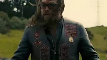 The Wrecking Crew Jason Momoa Moto Leather Jacket worn by Jonny (Jason Momoa) as seen in The Wrecking Crew