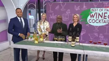 Lafayette 148 NY Iridescent Crackle Suede Patch Pocket Shirt Jacket worn by Vanessa Price as seen in Today on  February 9, 2026