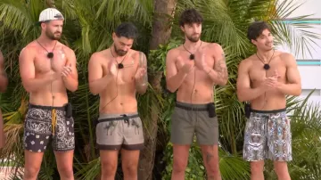 Berry Beachy Kenya Men Trunks 5.5" & 7.5" Stretch worn by Carrington Rodriguez as seen in Love Island: All Stars (S03E22)
