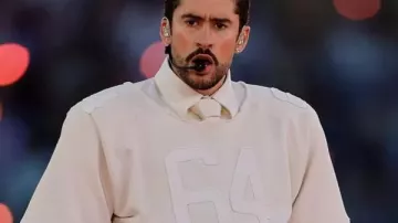 Bad Bunny Ocasio 64 Jersey of Bad Bunny in NFL Super Bowls