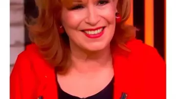 The View 2026 Joy Behar Red New England Patriots Helmet Hoodie