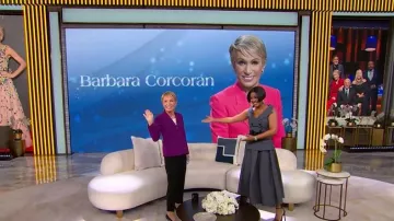 Self Portrait Wool-Blend Tailored Midi Dress worn by Tamron Hall as seen in Tamron Hall Show on  February 5, 2026