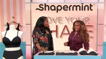 Liverpool Los Angeles Boyfriend Blazer worn by Gabrielle Richardson as seen in Sherri on February 6, 2026