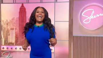Wales Bonner Island Knit Top worn by Sherri Shepherd as seen in Sherri on February 9, 2026