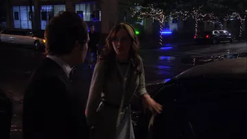 Robe Mia verte de Marc Jacobs portée par Blair Waldorf (Leighton Meester) dans Gossip Girl (S01E07)