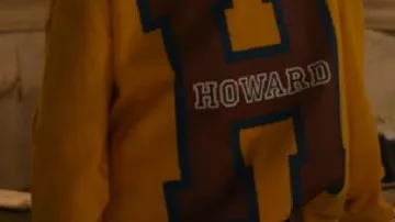Big H Yellow Sweatshirt worn by Samira (Keke Palmer) in The 'Burbs