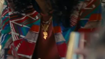 Print Bomber Jacket worn by Samira (Keke Palmer) in The 'Burbs