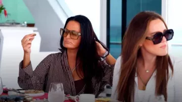 Hunza G Phoebe Bikini Set worn by Lisa Barlow as seen in Below Deck Down Under (S04E02)