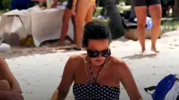 Saint Laurent Leon Pilot-frame Sunglasses worn by Lisa Barlow as seen in Below Deck Down Under(S04E02)