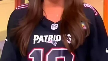 The View 2026 Alyssa Farah Griffin Patriots Black Jersey