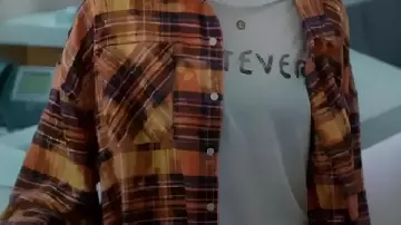 White T-Shirt worn by Liz (Christa Miller) in Shrinking