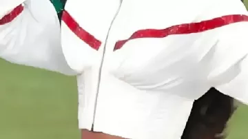 White Jacket worn by Coco Jones in Coco Jones Honors Whitney Houston in Super Bowl 2026 Performance | E! News