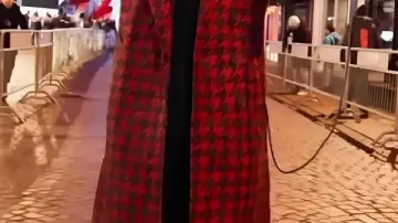 Plaid Coat worn by Snoop Dogg in Snoop Dogg to Return for Milan-Cortina Winter Olympics on NBC