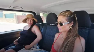 Ettika Starfish Statement Pendant Necklace worn by Chloe Ferry as seen in Geordie Shore(S26E04)