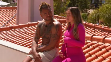 Oh Polly Define Luxe High-Waist Leggings worn by Holly Hagan as seen in Geordie Shore(S26E05)