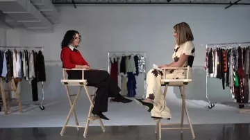 Lela Rose Floral Printed Crepe Molly Pant worn by Jenna Bush Hager as seen in Today on  February 10, 2026