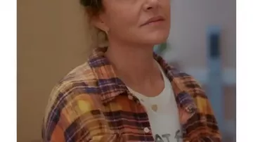 Shrinking S3 Christa Miller Overdyed Plaid Shirt