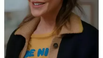 Shrinking S3 Christa Miller Stripe Sleeves Cardigan