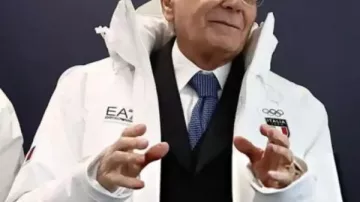 Sergio Mattarella Milano Cortina 2026 Winter Italian Olympic Jacket