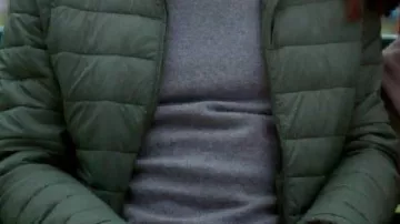 Green Puffer Jacket worn by Dr. Paul Rhodes (Harrison Ford) in Shrinking