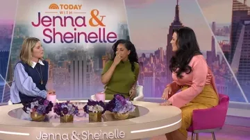 Silvia Tcherassi Gaby Keyhole-neck Blouse worn by Ashley Graham as seen in Today with Jenna & Sheinelle  on February 11, 2026