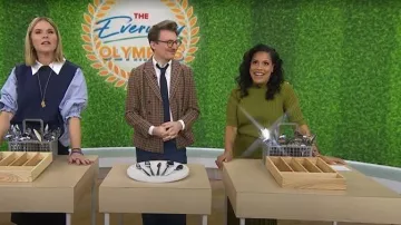 Reiss Harriet Dress worn by Sheinelle Jones as seen in Today with Jenna & Sheinelle  on February 11, 2026