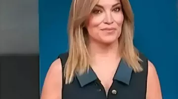 Access Hollywood 2026 Kit Hoover Denim Details Dress as seen in Access Hollywood