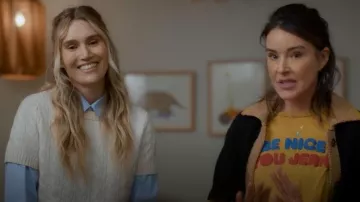 Jennifer Meyer LA Collier de Liz (Christa Miller) vu dans Shrinking (S03E03)