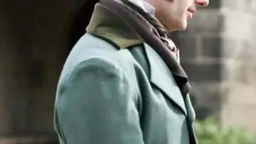 Queue-de-pie Edgar Linton des Hauts de Hurlevent porté par Edgar Linton (Andrew Lincoln) dans Les Hauts de Hurlevent