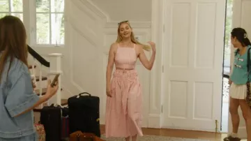 Lovers and Friends Aimee Crop Top worn by Bailey Taylor as seen in Summer House (S10E02)
