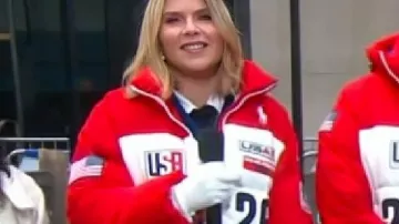 El programa Today Show Jenna Bush Hager Team Puffer Jacket de EE. UU.