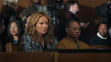 L'Agence Bethany Structured Double Breasted Blazer worn by Lorna Crane (Becki Newton) as seen in The Lincoln Lawyer(S04E10)