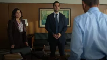 Alexander McQueen Wide Leg Trouser worn by Maggie McPherson (Neve Campbell) as seen in The Lincoln Lawyer(S04E10)