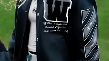 Veste en cuir portée par Ivy Carter dans Blue Ivy & Rumi Twin au Super Bowl #shorts #BeyonceKids #superbowl
