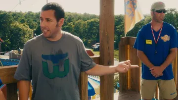 Hartford Whalers T-Shirt worn by Lenny Feder (Adam Sandler) in Grown Ups