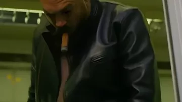 Veste en cuir Lobo Supergirl 2026 utilisée par Lobo (Jason Momoa) telle que vue dans Supergirl