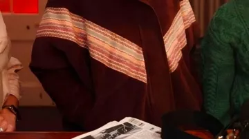 Striped Jacket worn by Caoilfhionn Dunne in How to Get to Heaven from Belfast | Official Trailer | Netflix