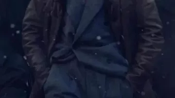 Leather Coat worn by (Barry Keoghan) in Peaky Blinders: The Immortal Man