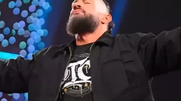 Roman Reigns RAW 2026 Black Jacket of Roman Reigns as seen in WWE Raw