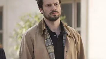 Drops of God S02 Thomas Chassangre Brown Jacket used by Thomas Chassangre (Tom Wozniczka) as seen in Drops of God